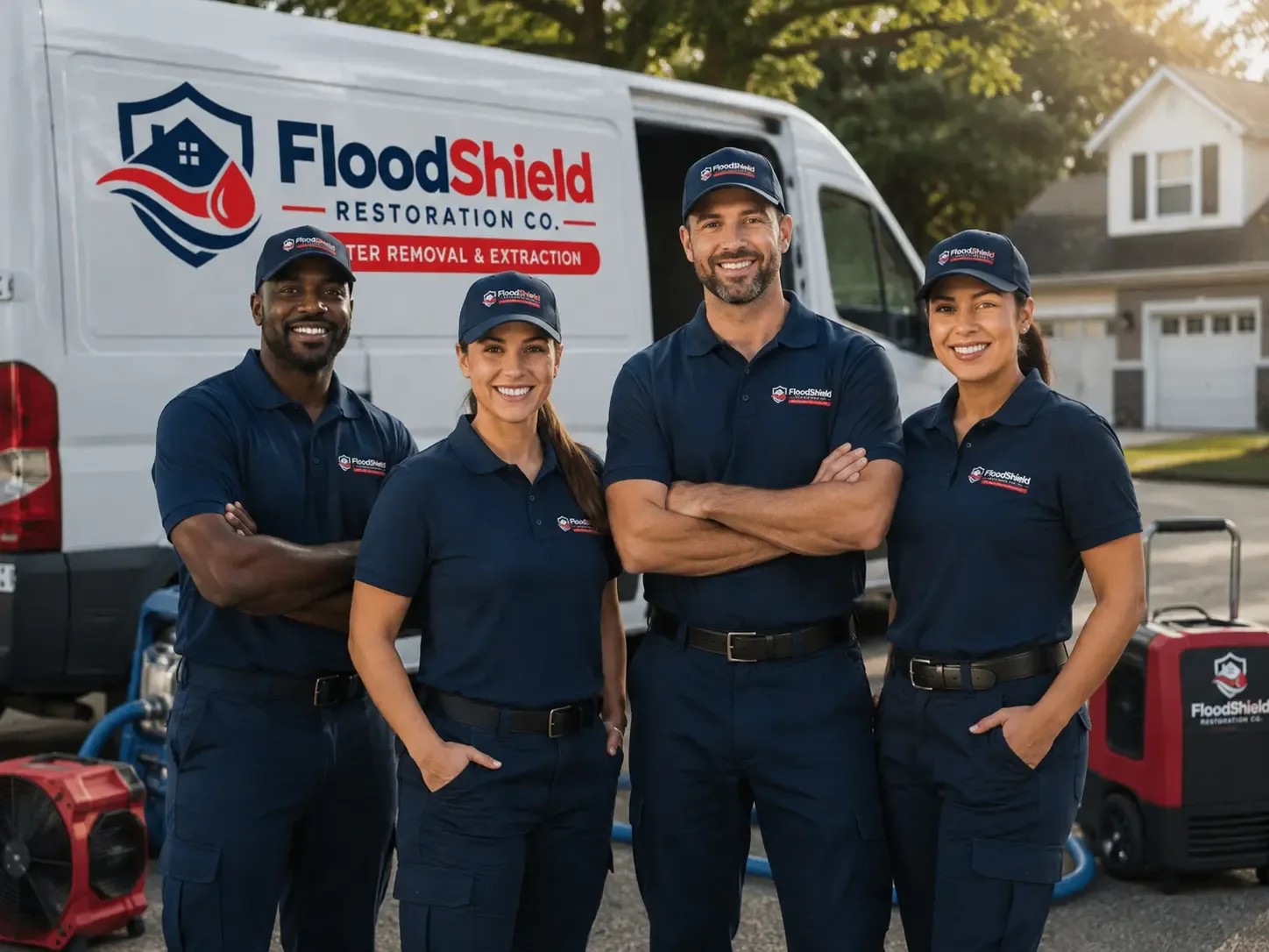 Flood Damage Restoration company in Coulters, PA