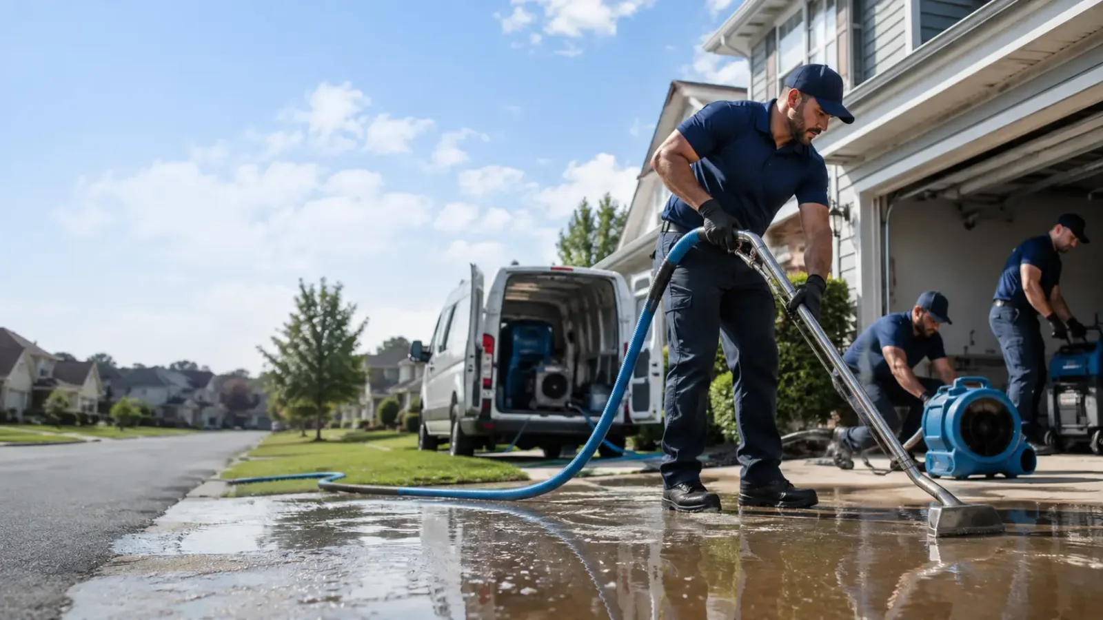 Flood Damage Restoration in Coulters, PA